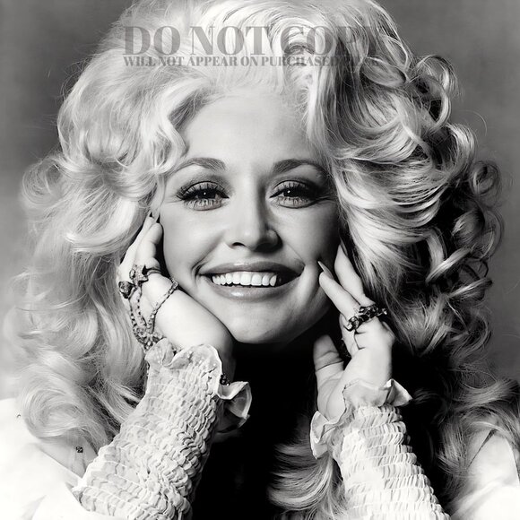 Dolly Parton Other - Dolly Parton Photograph 11 X 11 | Stunning Portrait | Photo | Poster Art Print